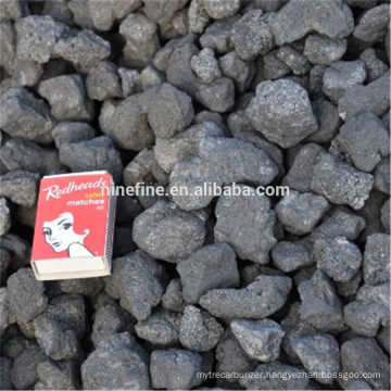 High carbon low s foundry coke for burning cast iron